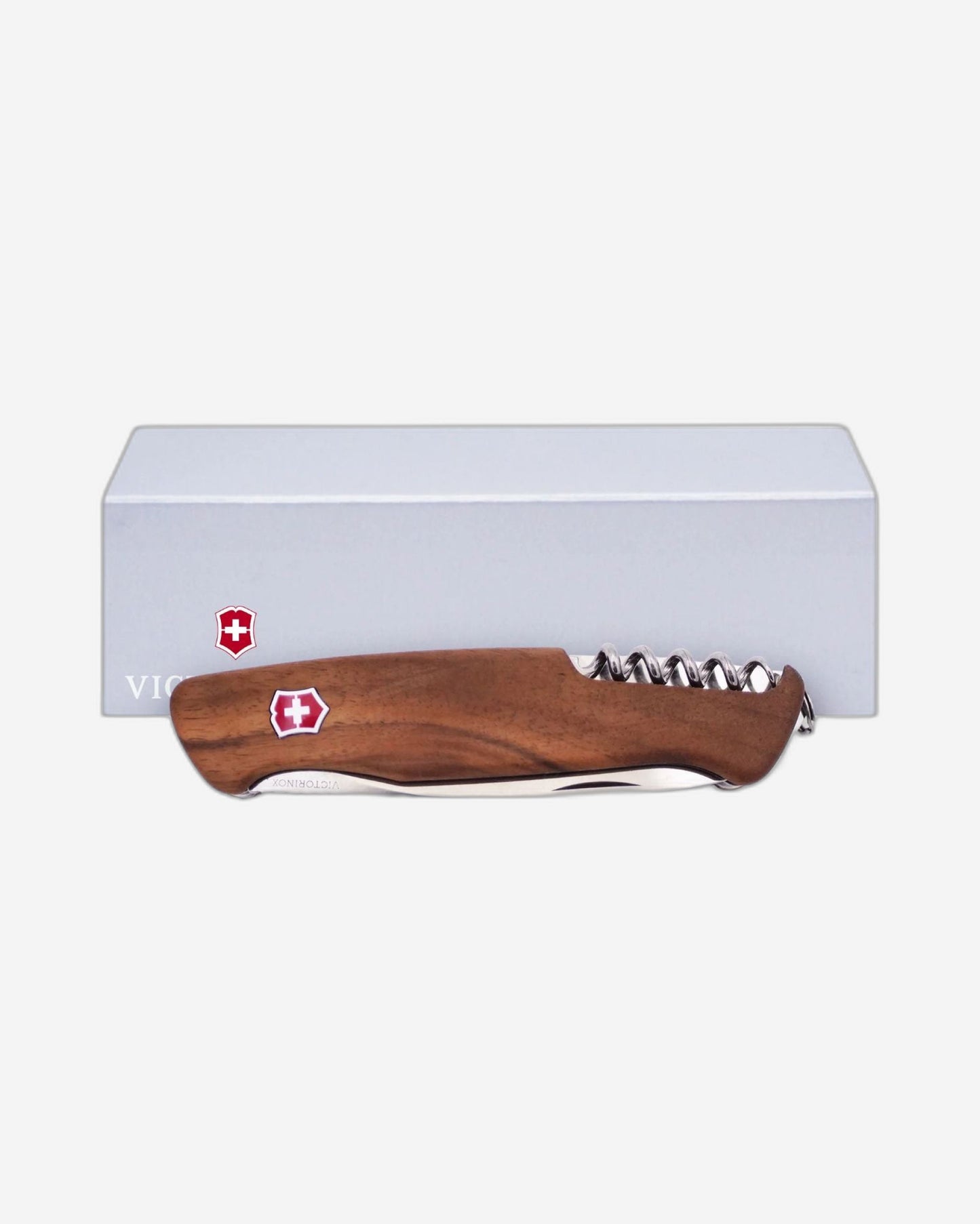 Victorinox Swiss Army Knife Ranger 55 Wood 130 Mm Brown with 10 function - 0.9561.63
