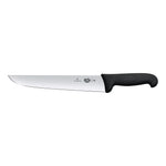 Victorinox Breaking Knife Fibrox Slaughter And Butcher Knife 28Cm Straight Black - 5.5203.28