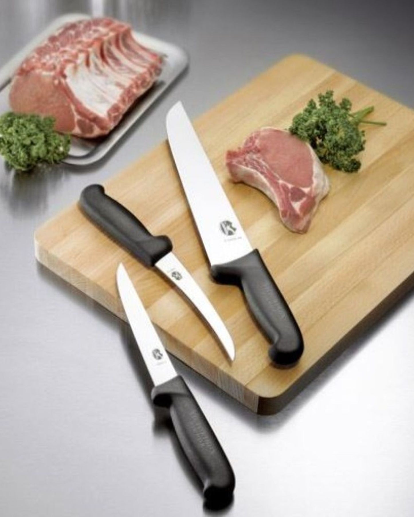 Victorinox Fibrox Slaughter And Butcher Knife 28Cm Straight Yellow - 5.5208.28