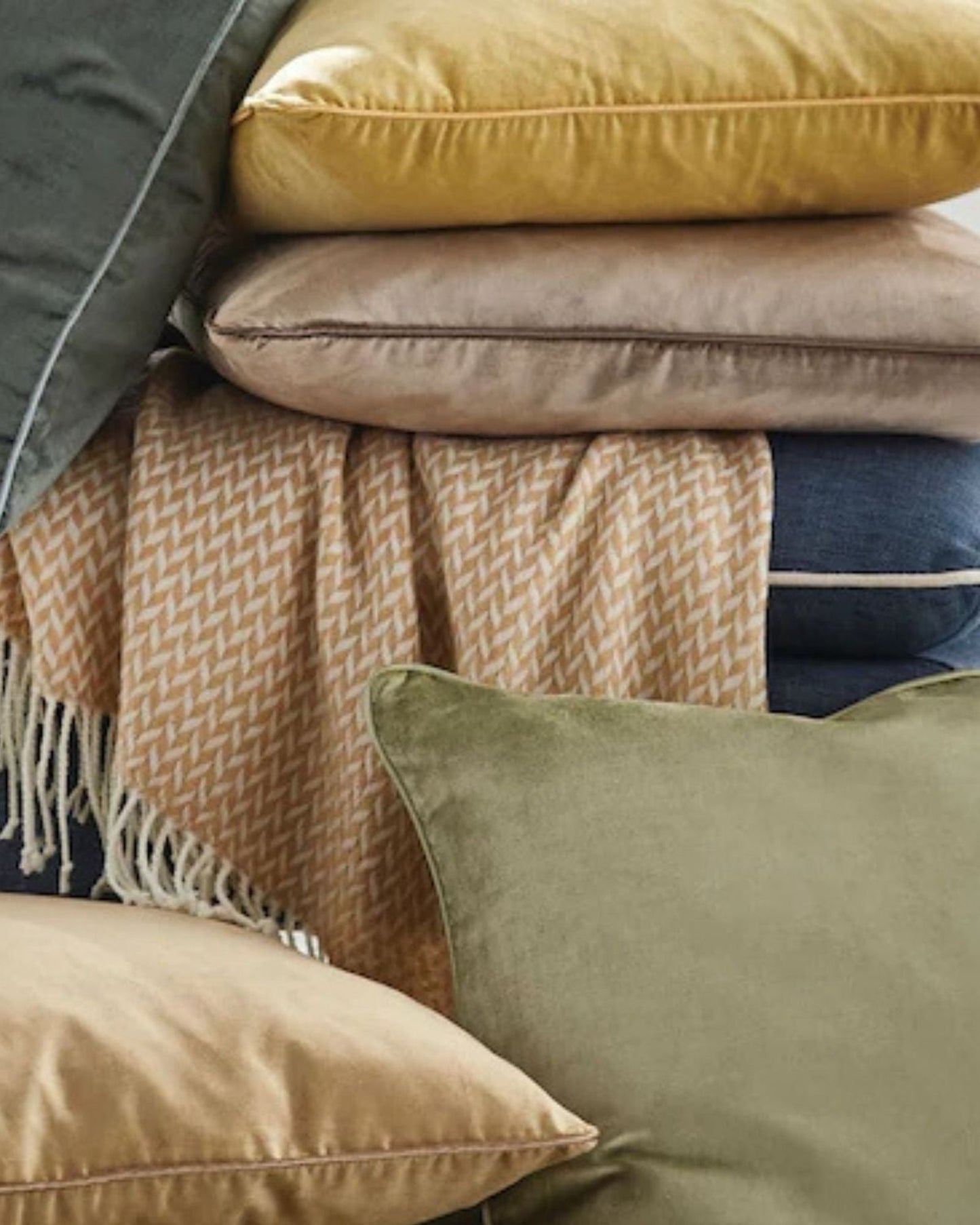 Laura Ashley "Nigella" Decorative Filled Cushion - 50 x 50 cm