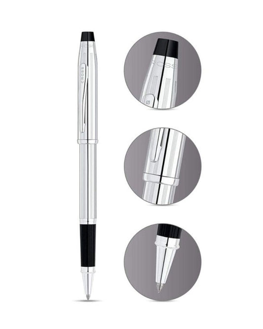 Century® II Lustrous Chrome Rollerball Pen 3504