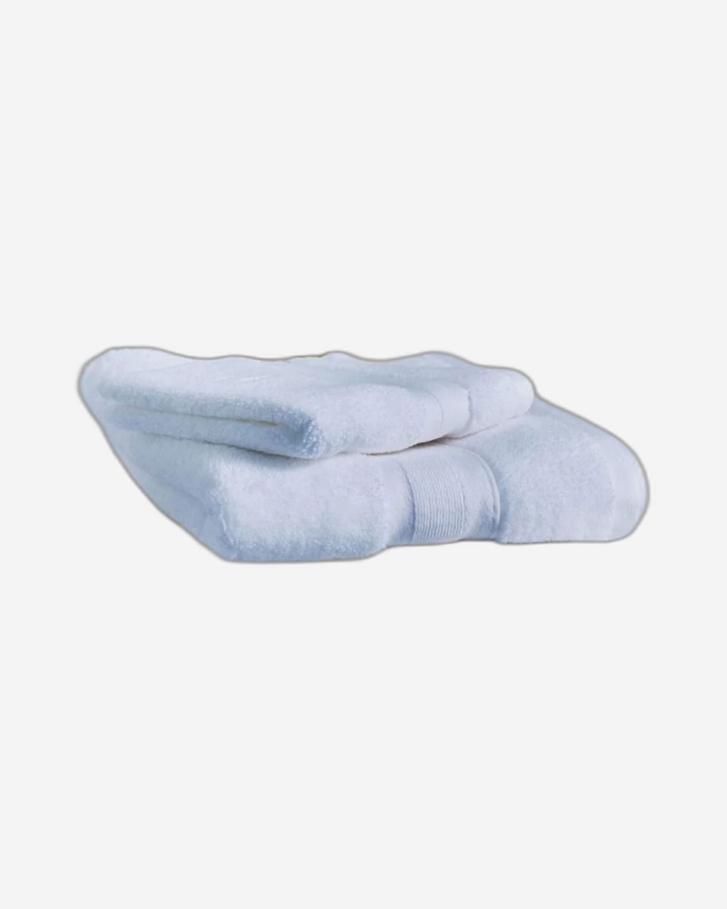 Jasper Conran "Zero Twist Cotton" Bath Towels Collection in Pale Blue