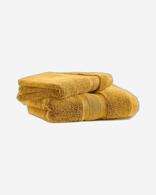 Jasper Conran "Zero Twist Cotton" Bath Towels Collection in Ochre