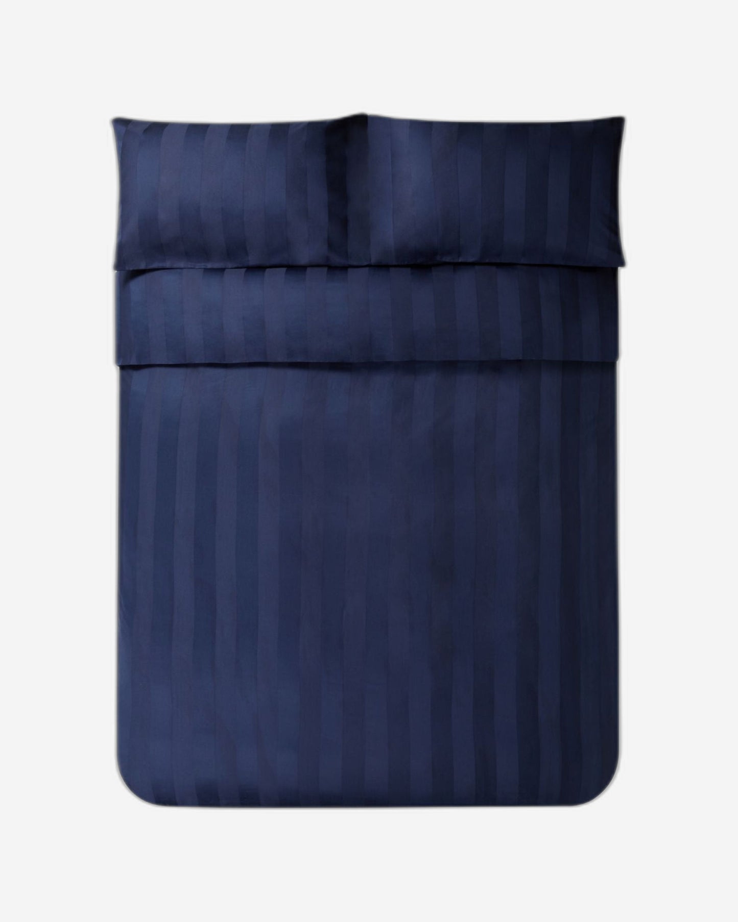 Jasper Conran "Satin Stripe" 500 Thread Count Duvet Cover in Navy