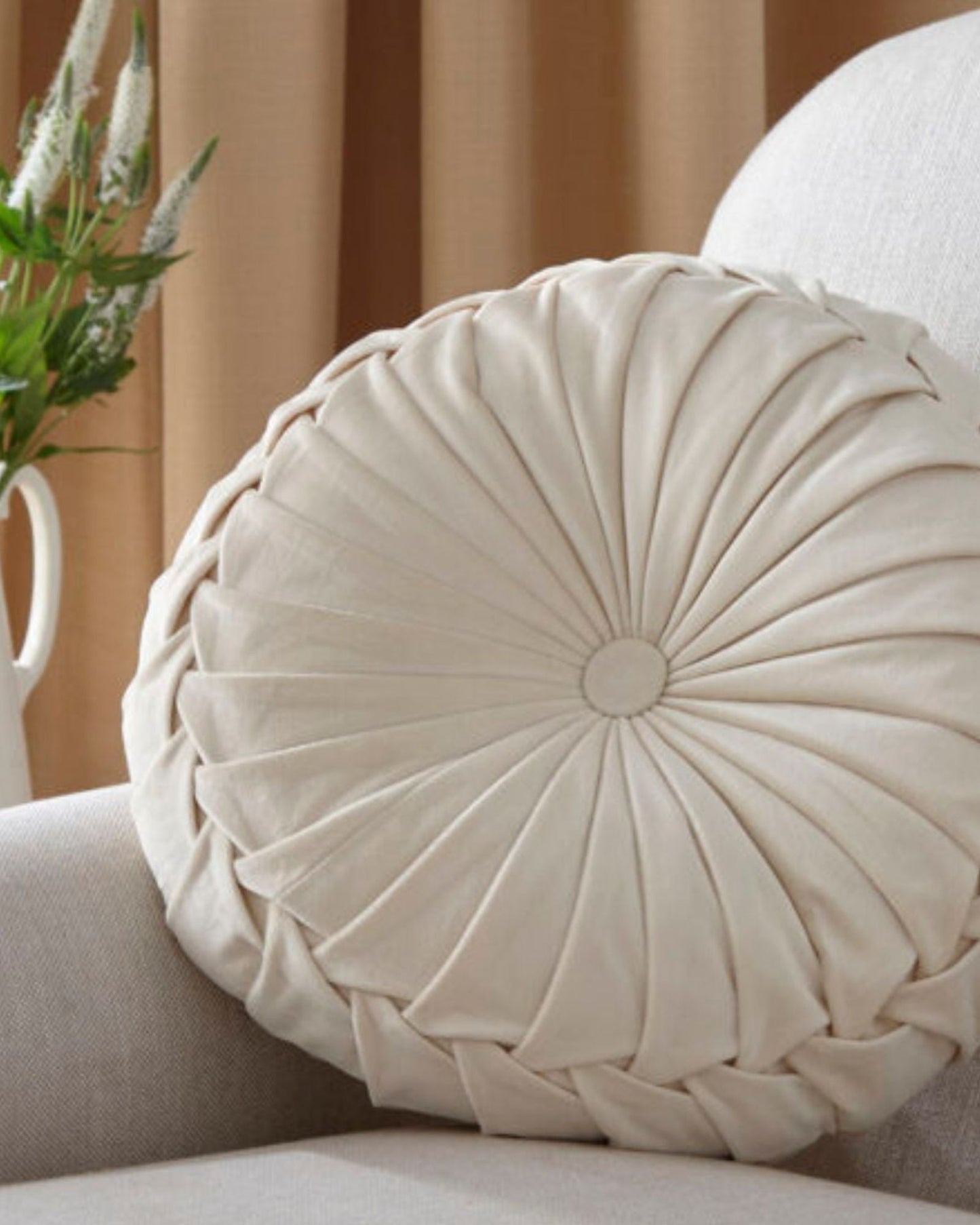 Laura Ashley "Rosanna" Decorative Filled Cushion - 35 x 14 cm