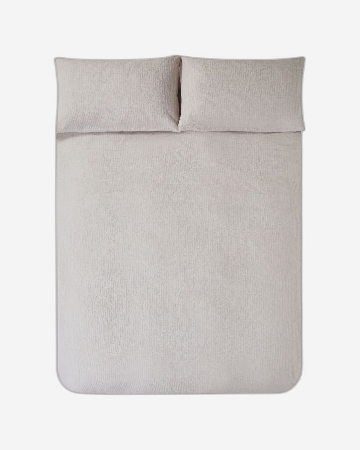 Jasper Conran "Double Weave" Duvet Cover Set in Lunar Rock
