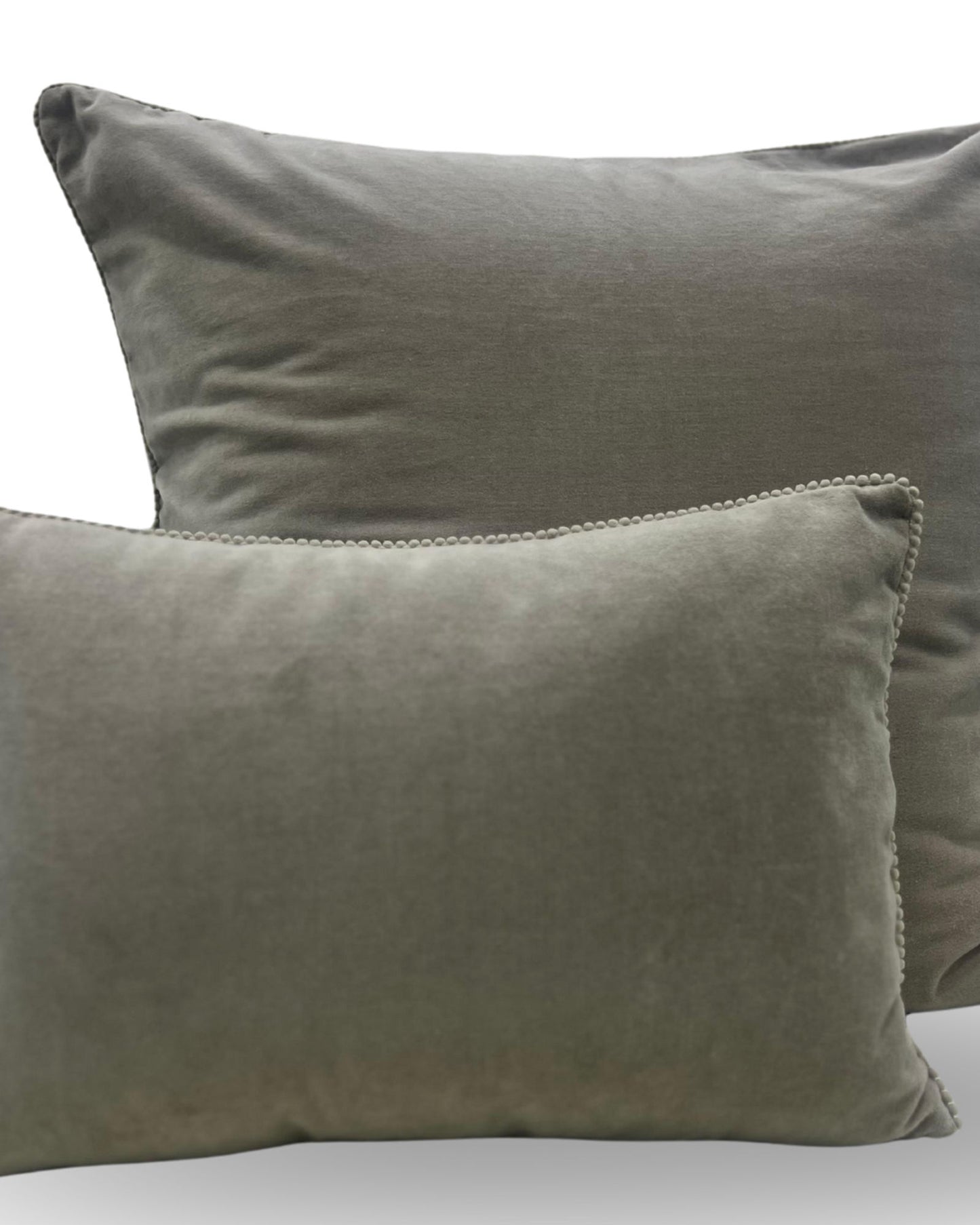 Christy "Arles" Decorative Filled Cushion in Sand (Silver)