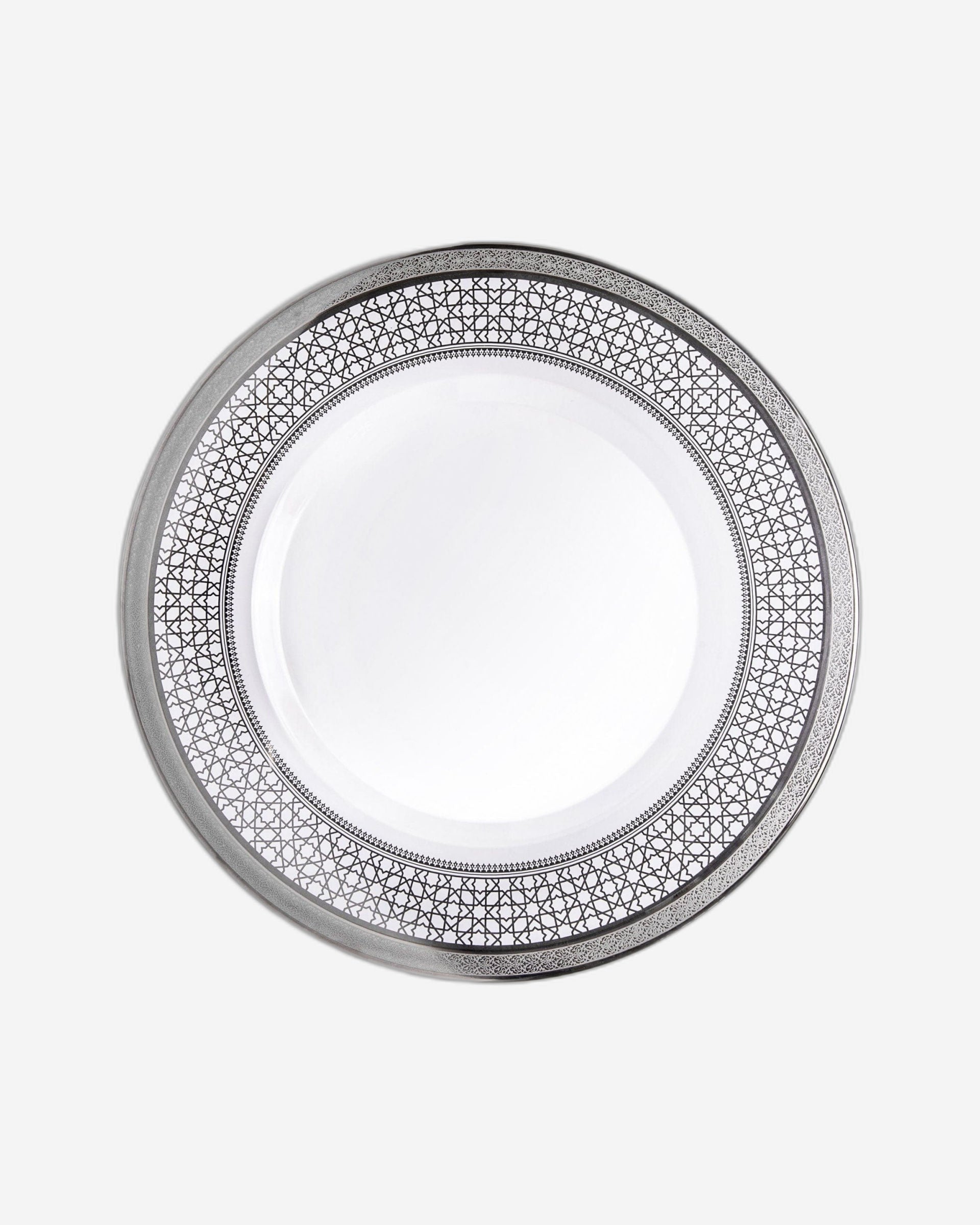 Dimlaj Cordoba Large Charger Plate (Platinum)