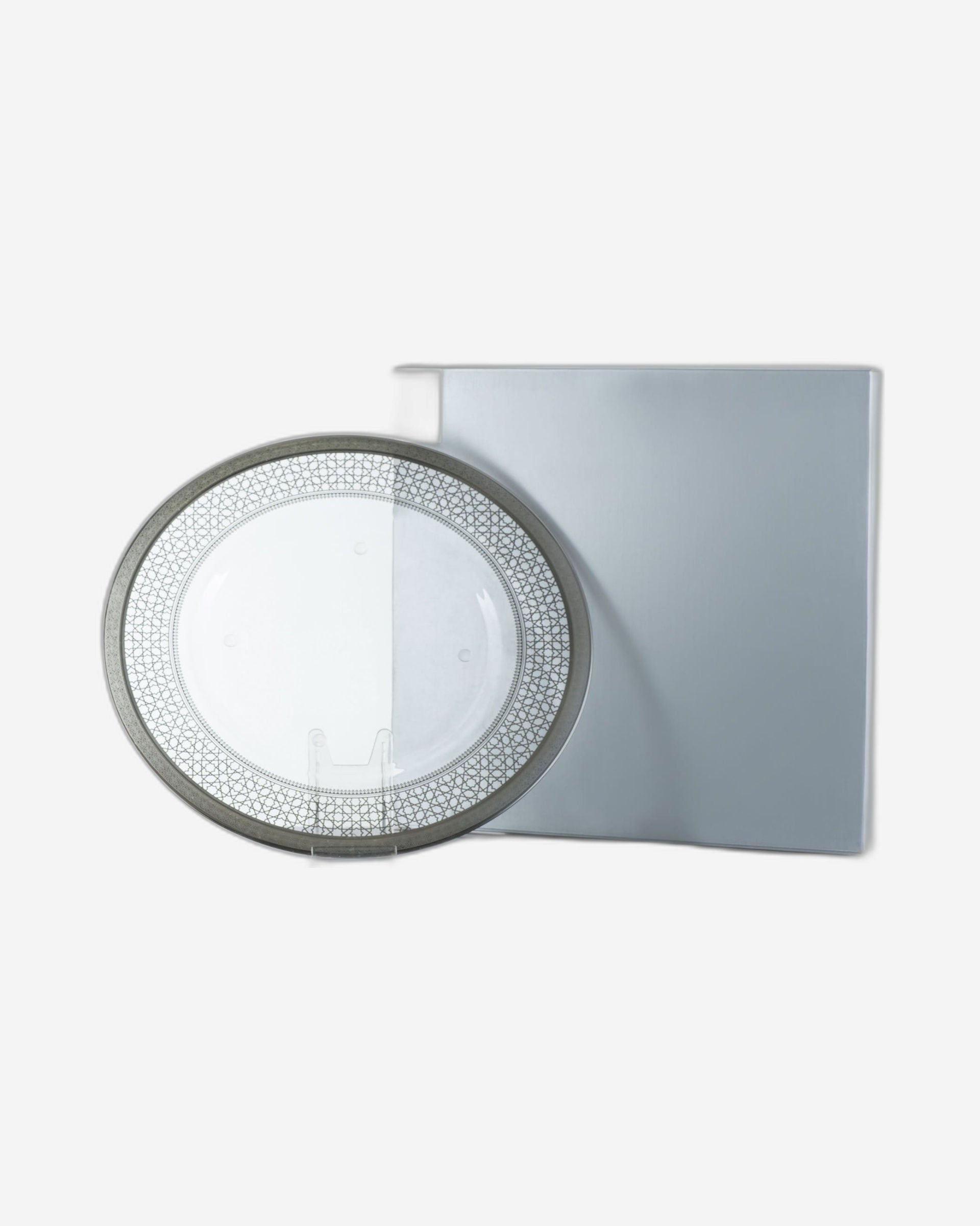 Dimlaj Cordoba Large Charger Plate (Platinum)