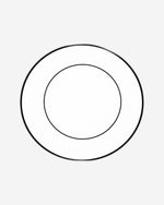 Dimlaj Cordoba Large Charger Plate (Platinum)