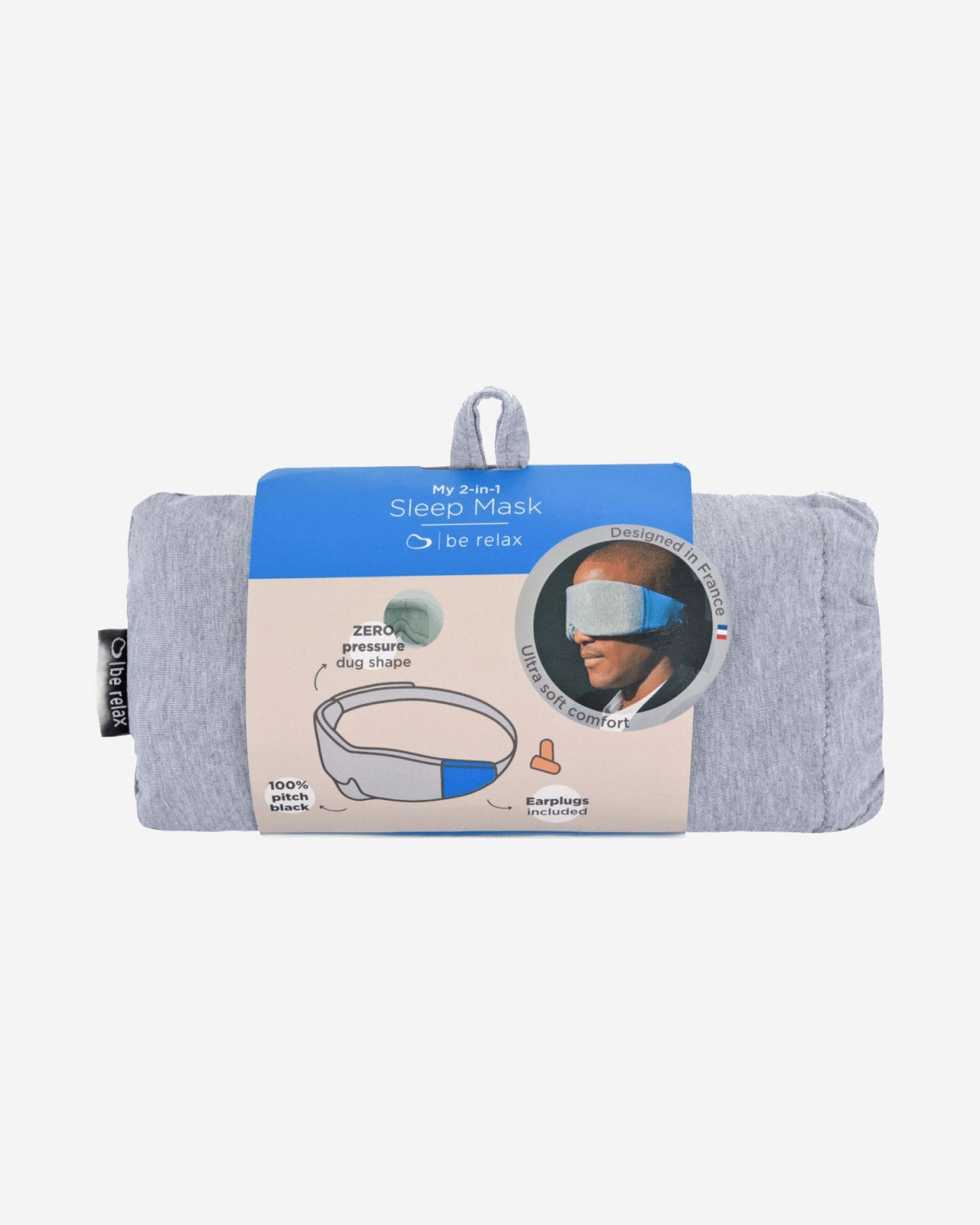 MY 2 IN 1 SLEEP MASK BLUE