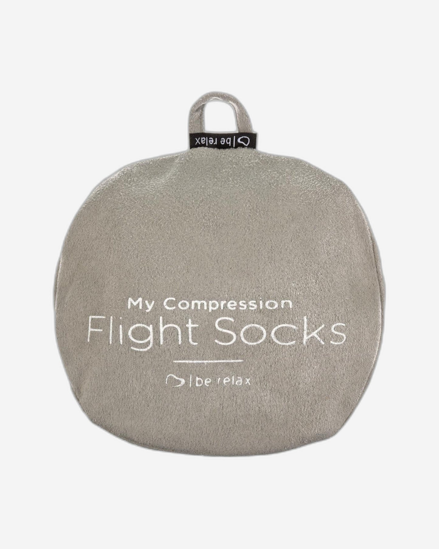 Be Relax My Compression Flight Socks Black  -  L/Xl