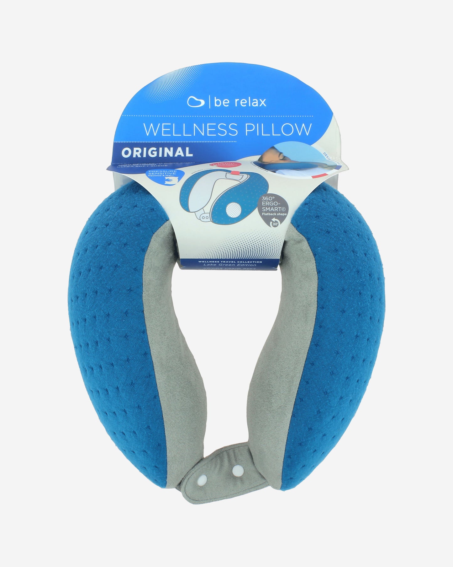 MY MEMORY FOAM WELL. PILLOW-HD L.GREEN