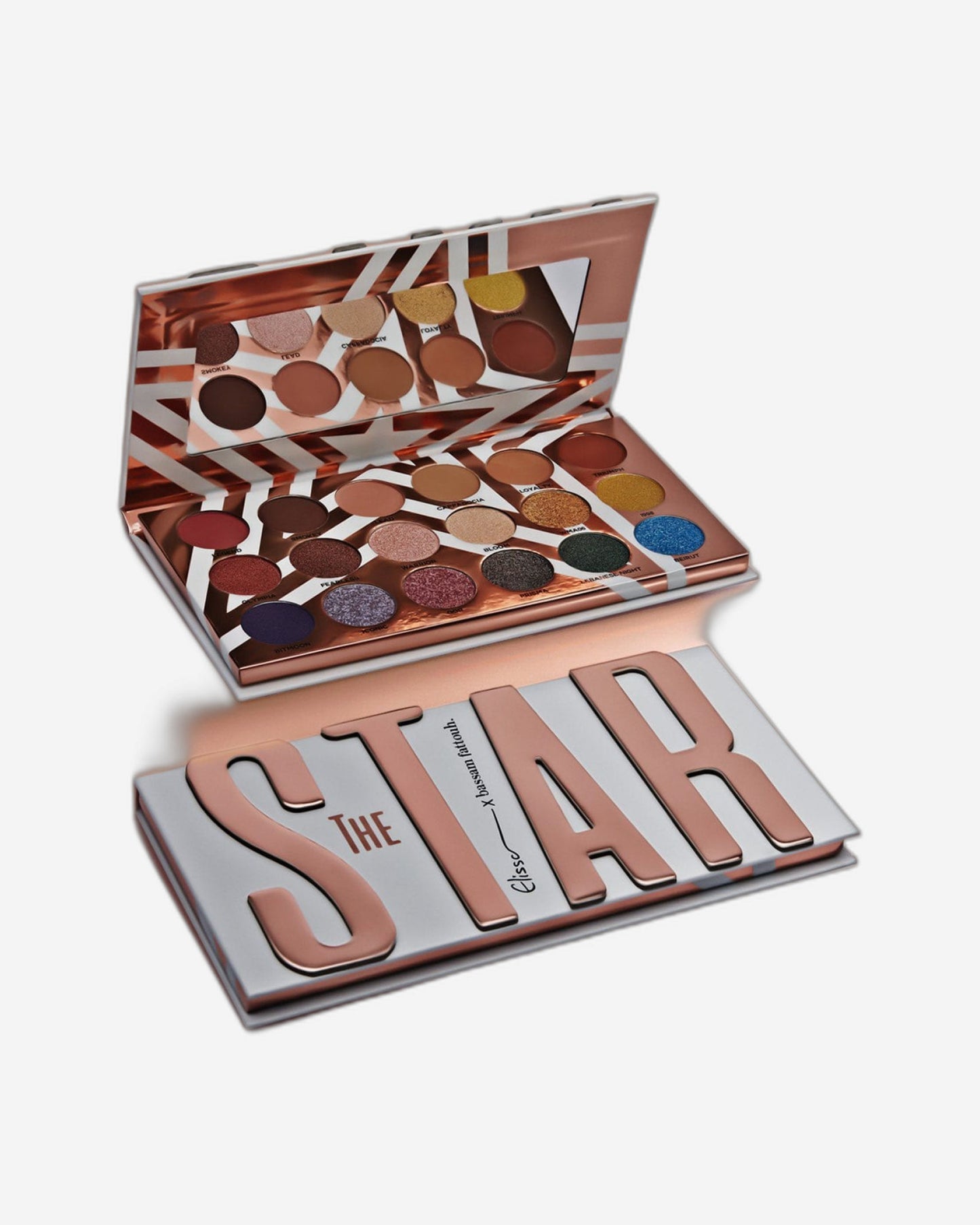Bassam Fattouh The Star Palette Eye Shadow 18pcs