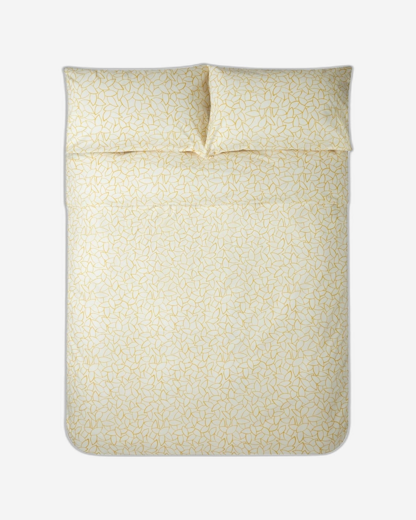 Jasper Conran "Mini Leaves" Duvet Cover Set in Bamboo