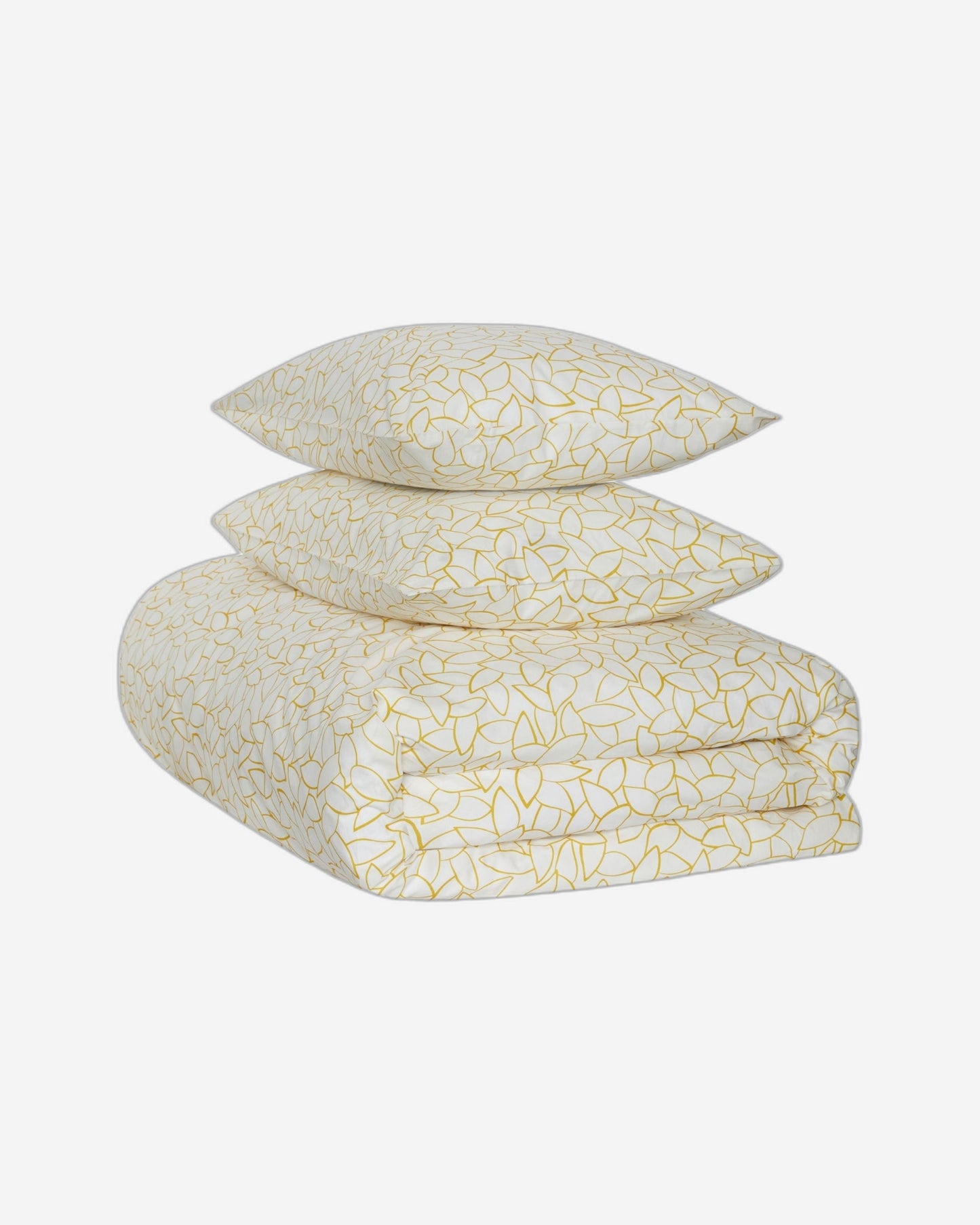 Jasper Conran "Mini Leaves" Duvet Cover Set in Bamboo