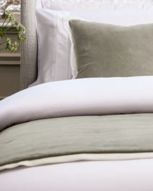 Christy "Eltham" Decorative Filled Cushion in Sand (Silver)