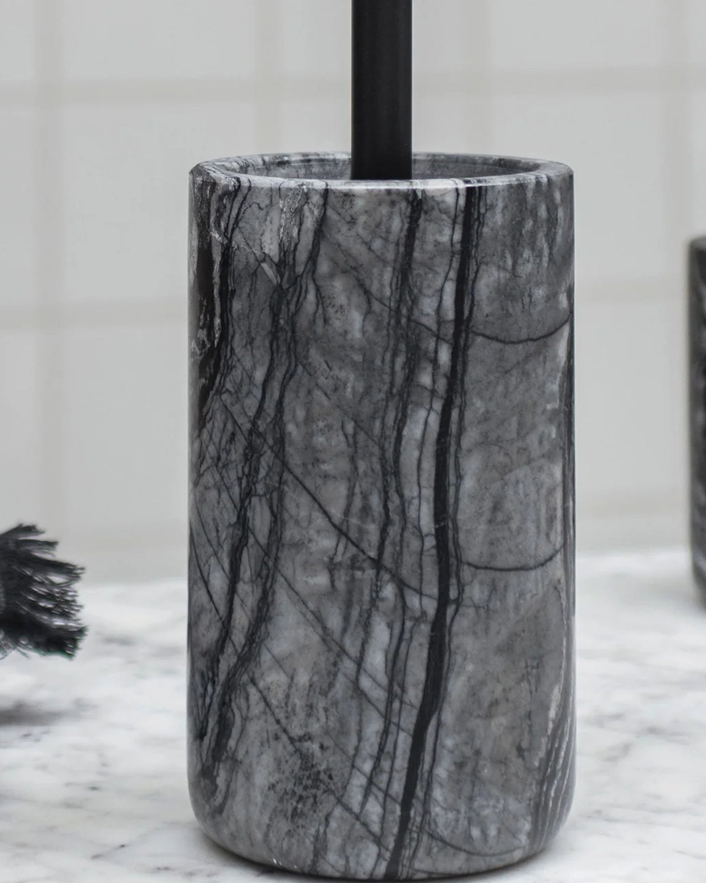 Mette Ditmer "Marble" Bathroom Accessories in Black