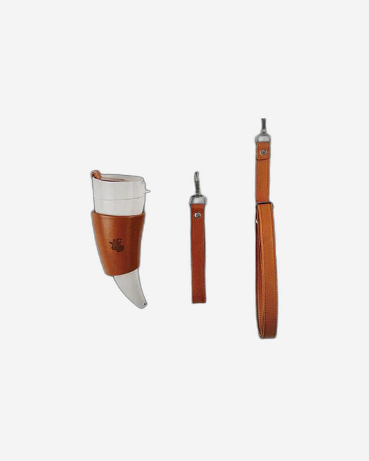 Goat Story Mug Brown Faux Leather 470Ml