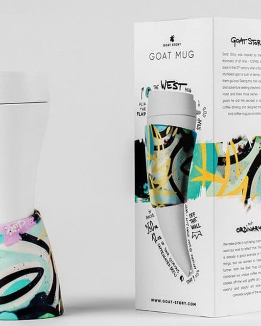 Goat Story Mug West Faux Leather 350Ml