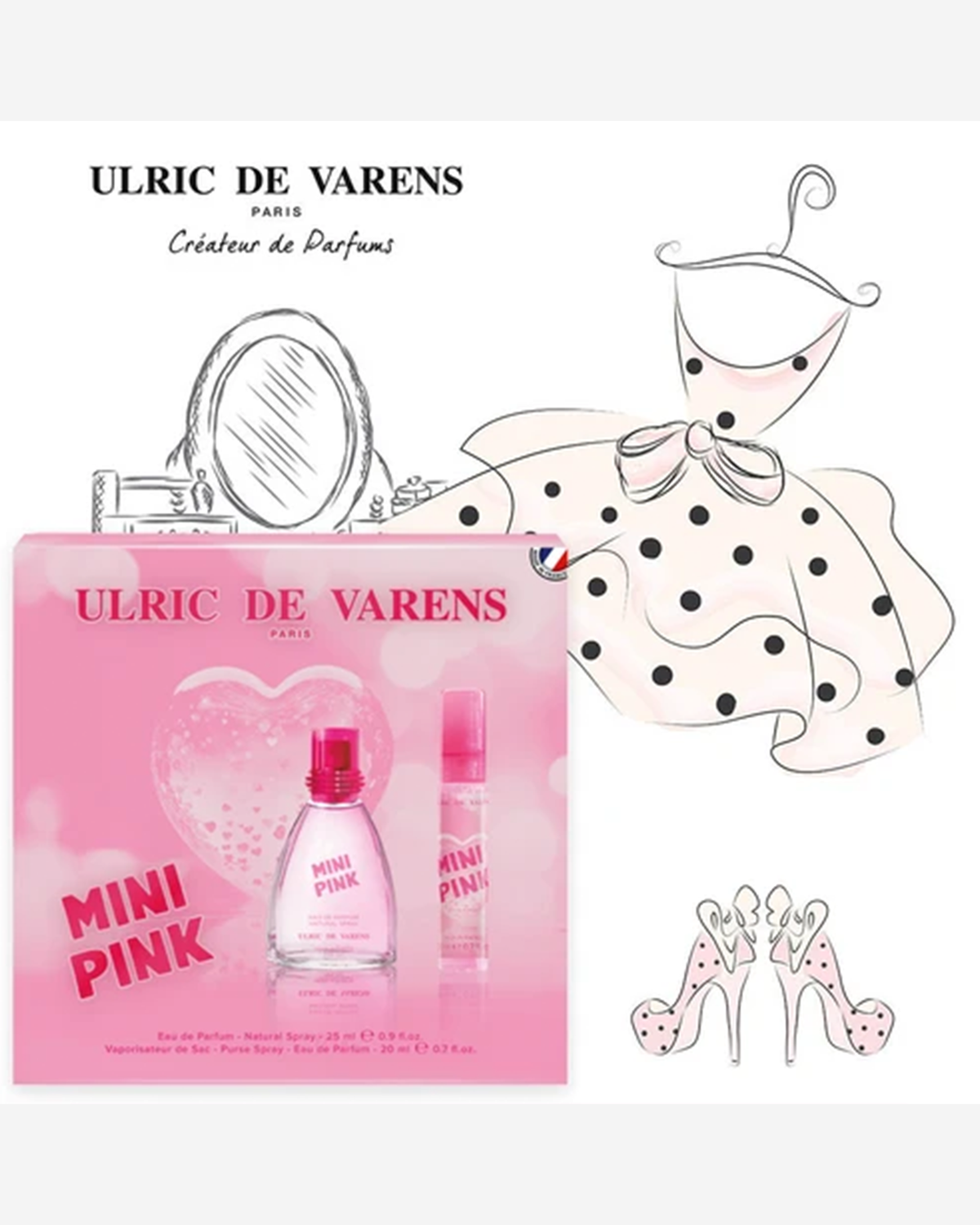 Ulric De Varens Mini EDP Twin Pack 25ml