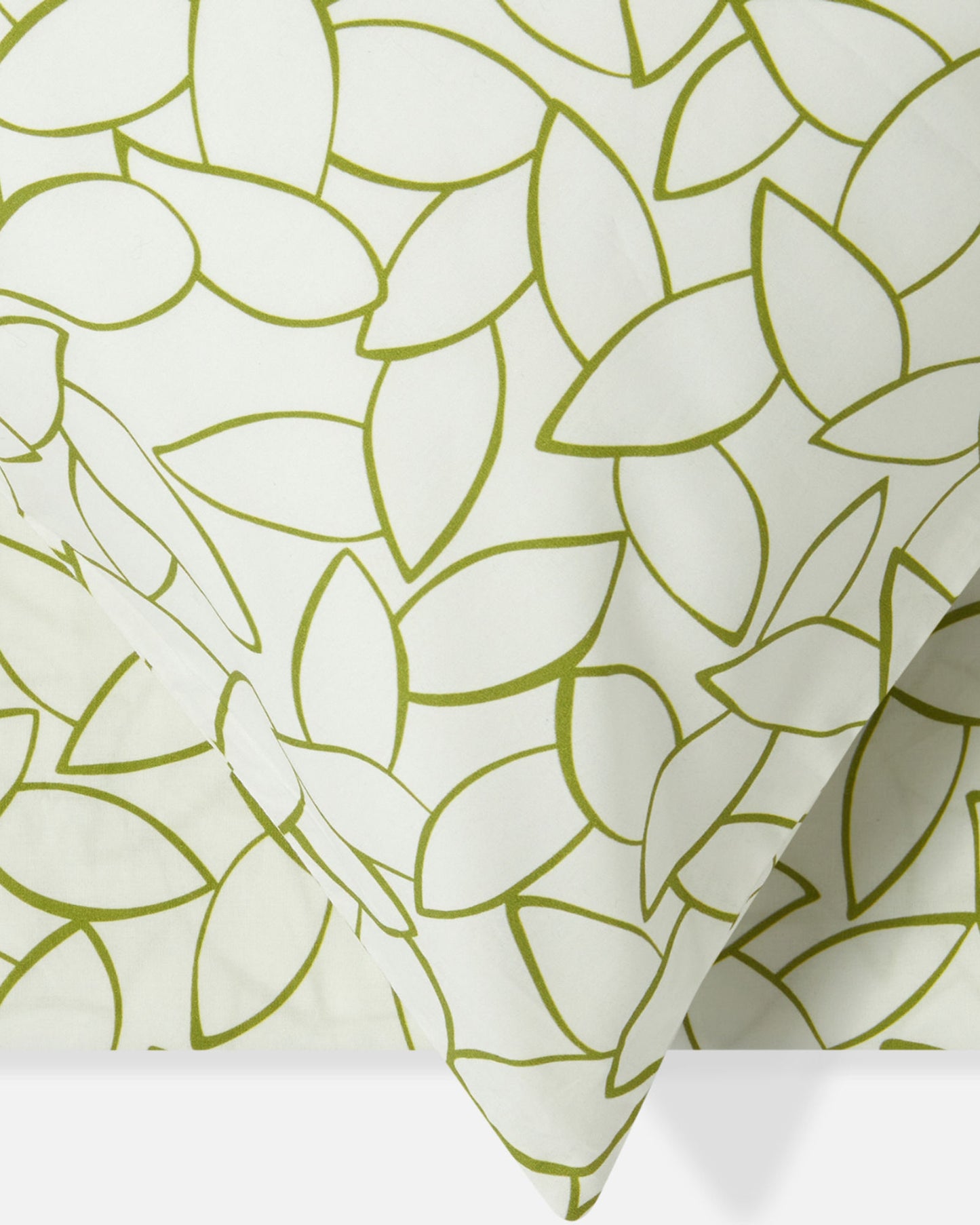 Jasper Conran "Mini Leaves" Duvet Cover Set in Spinach (Green)