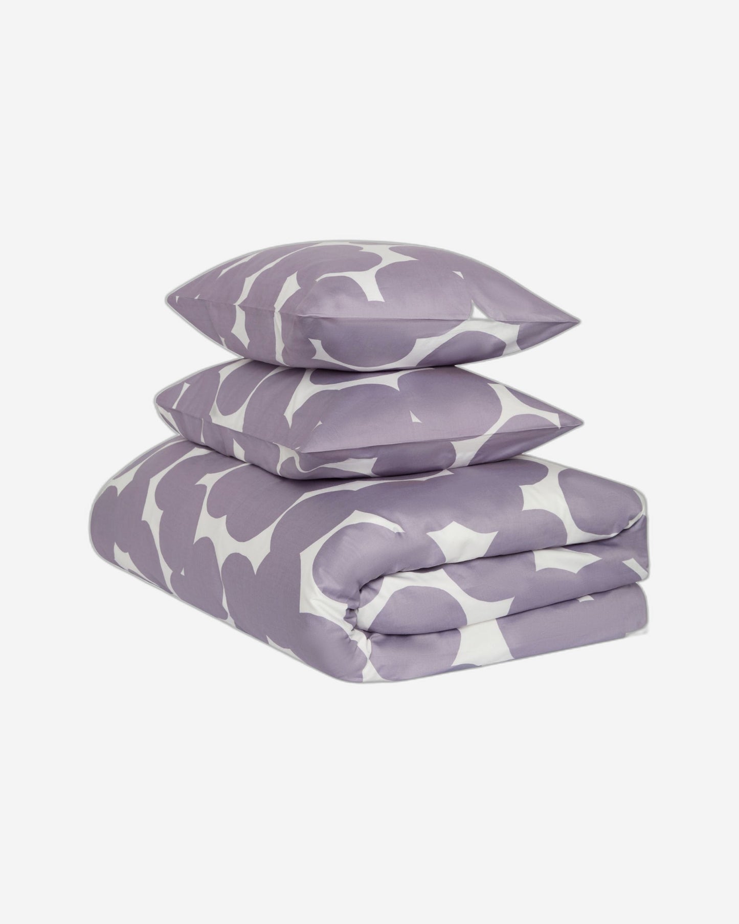 Jasper Conran "Over Lapping Circles" 300TC Duvet Cover Set in Lavender Grey