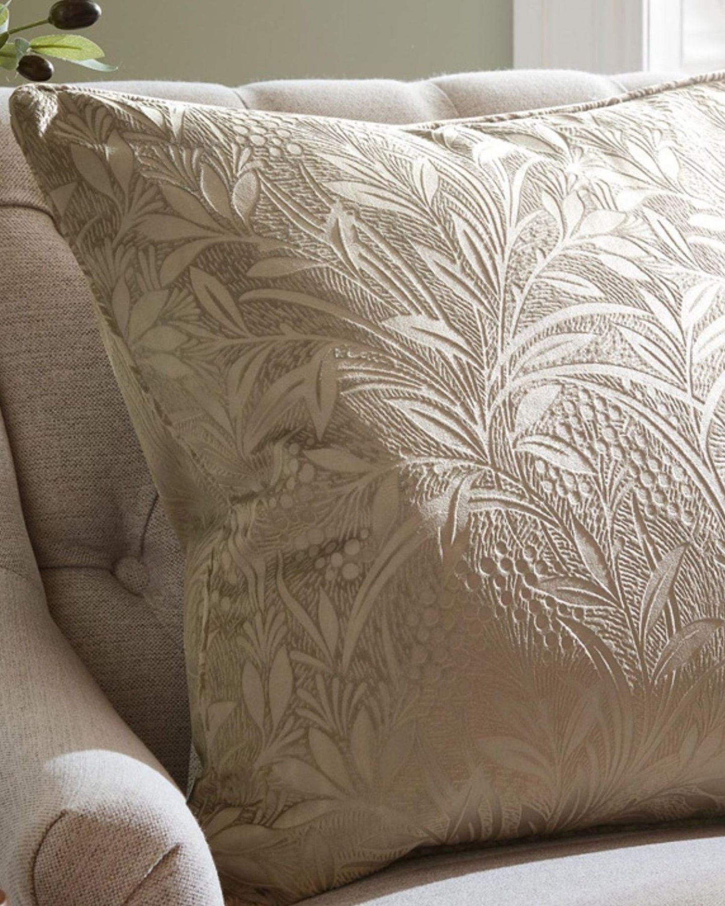 Laura Ashley "Barley" Decorative Filled Cushion - 50 x 50 cm