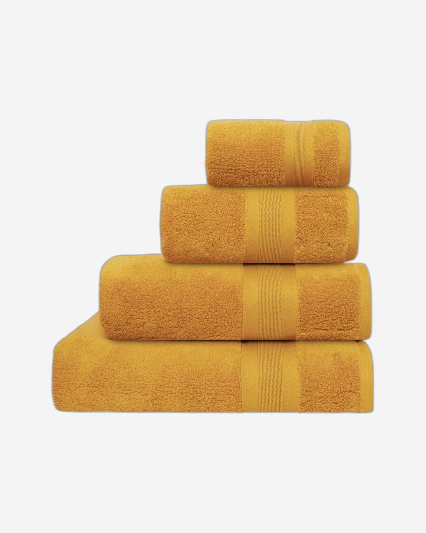 Jasper Conran "Zero Twist Cotton" Bath Towels Collection in Ochre