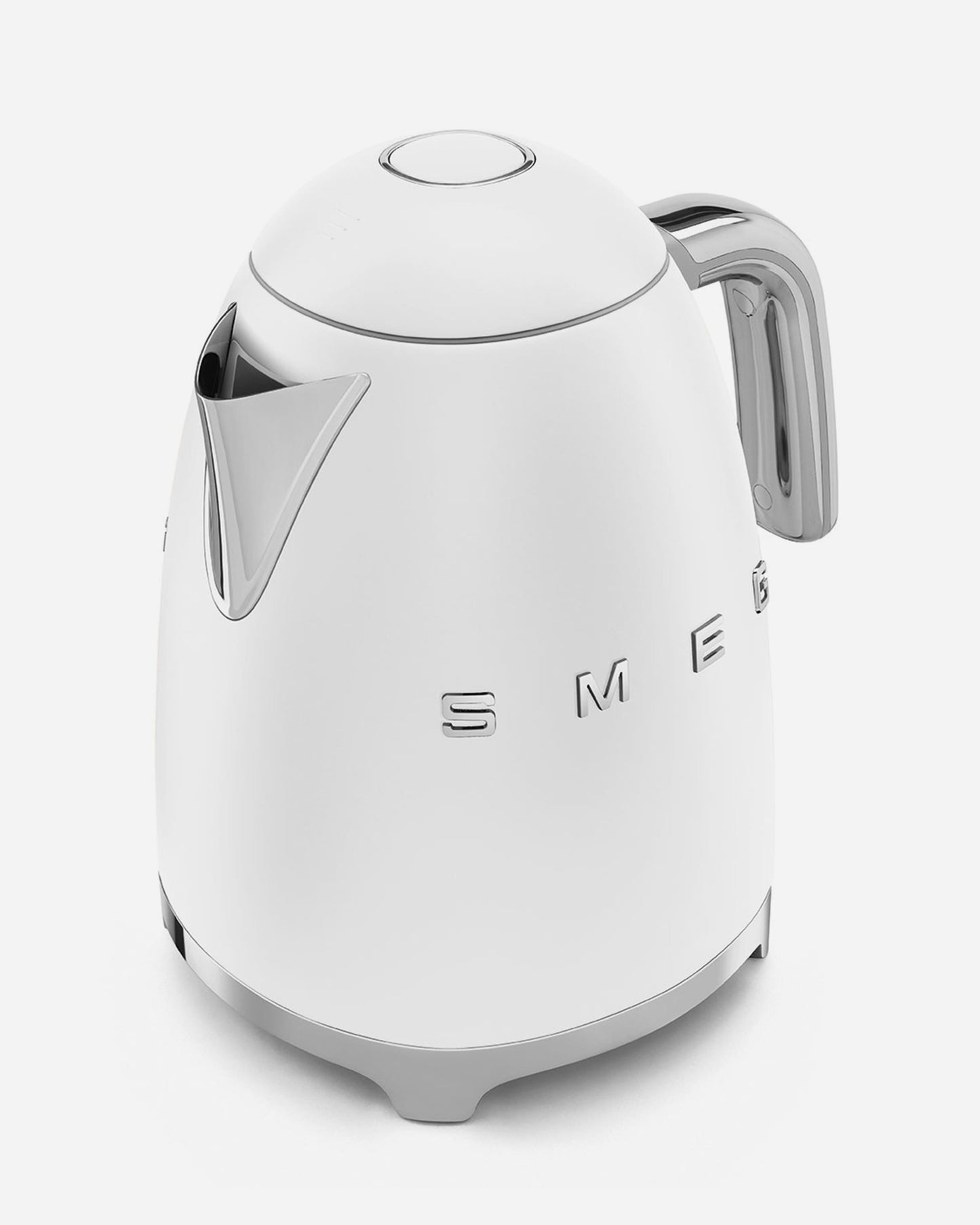 SMEG 1.7L Electric Kettle with Soft Opening Lid  Matte White