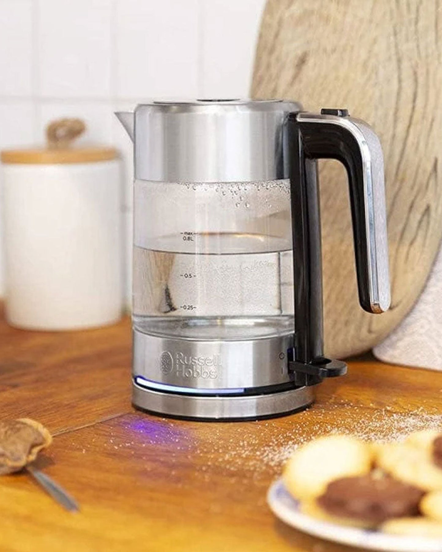 Russell Hobbs Illuminating Glass Electric Kettle
