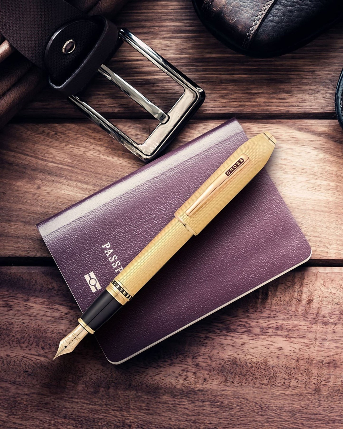 Cross Peerless 23Kt Heavy Gold Plate  Fountain Pen
