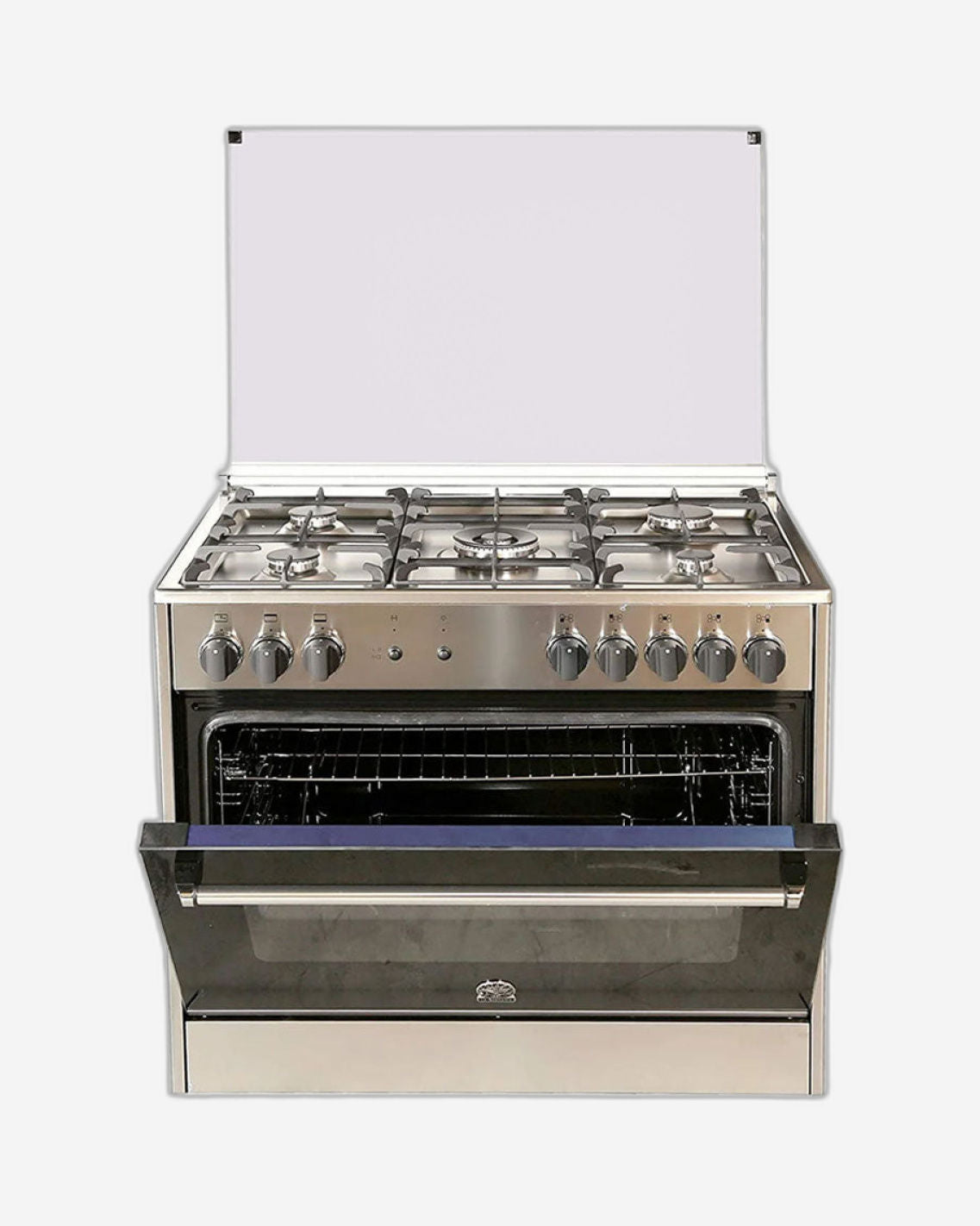 Bertazzoni Full Gas Range Cooker 90x60, Stainless Steel
