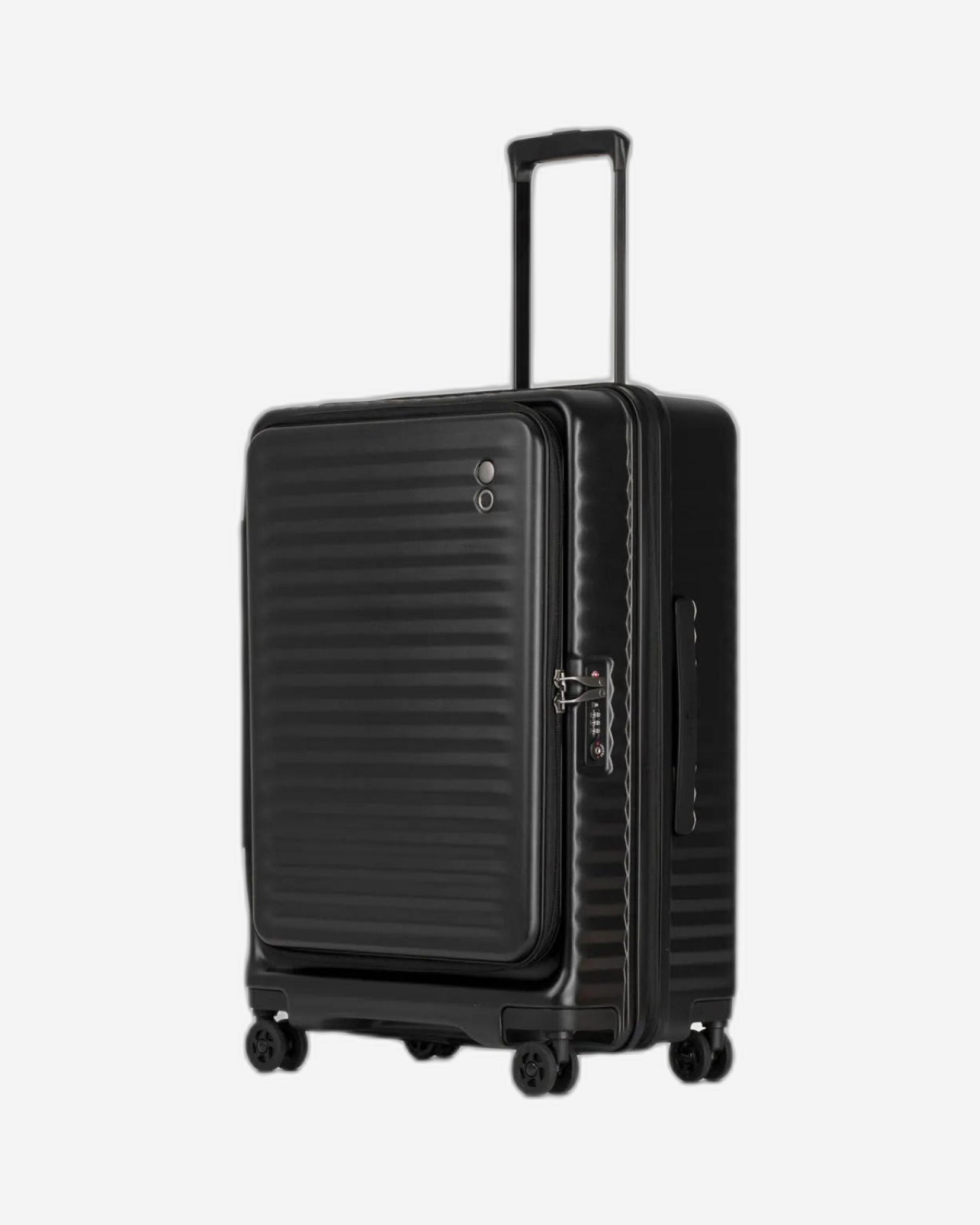 Echolac Celestra 24" Check-In Luggage Trolley Black - PC183 Black 24