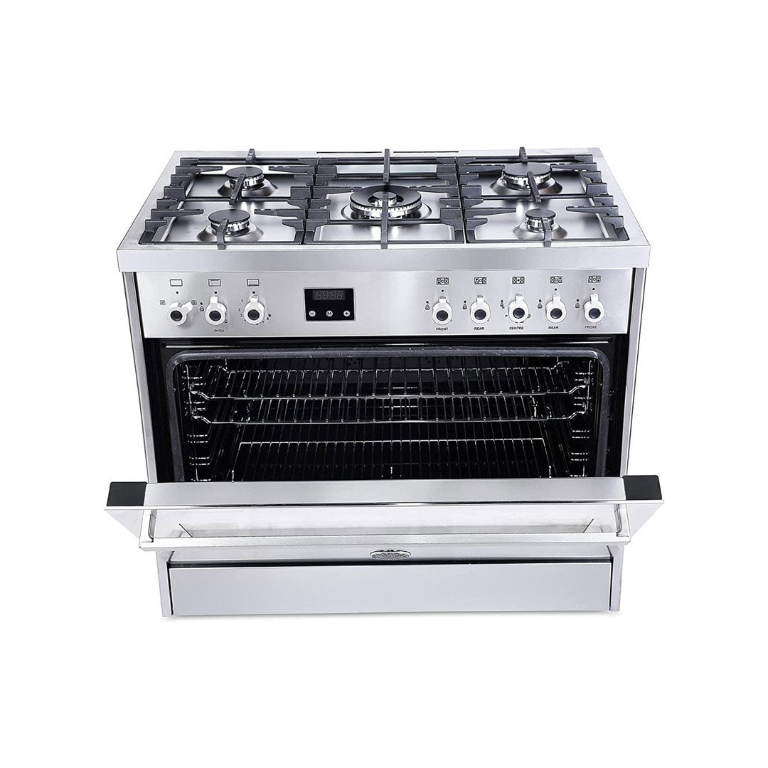 Bertazzoni طباخ غاز كامل بمروحة مزدوجة 90X60