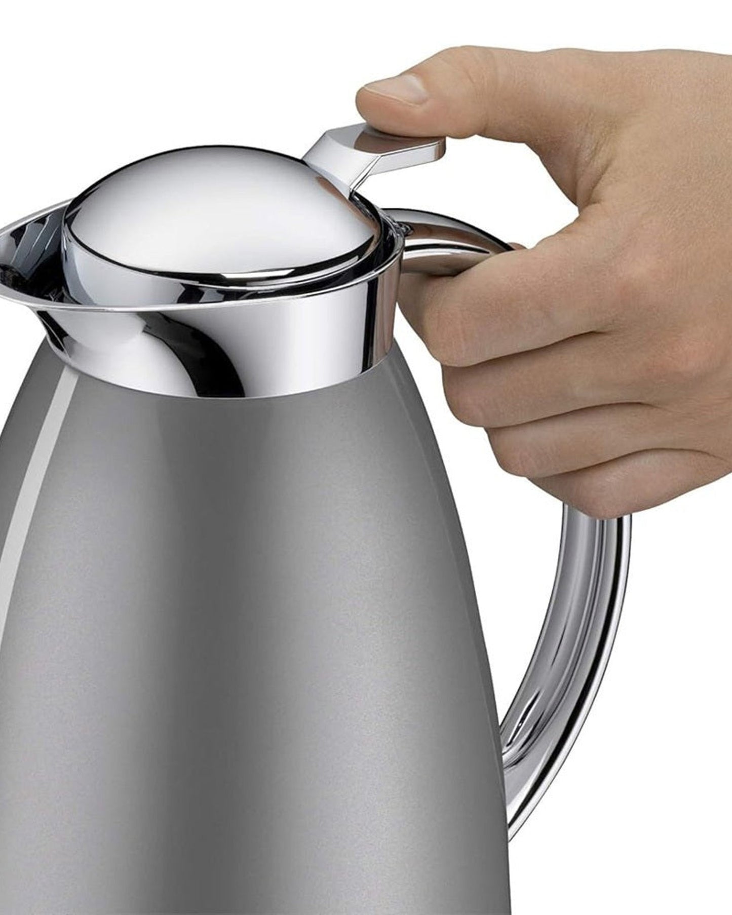 Alfi Gusto Tea Flask Space Grey 0.65L Chrome
