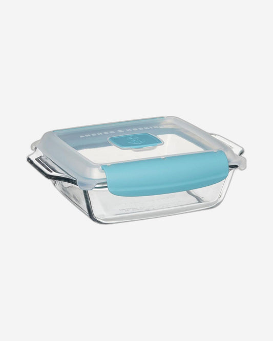 Anchor Hocking, Square Baking Dish with TrueLock Locking Lid-(14017), 2.0Ltr