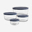 Anchor Hocking Storage Set 8Pc Glass