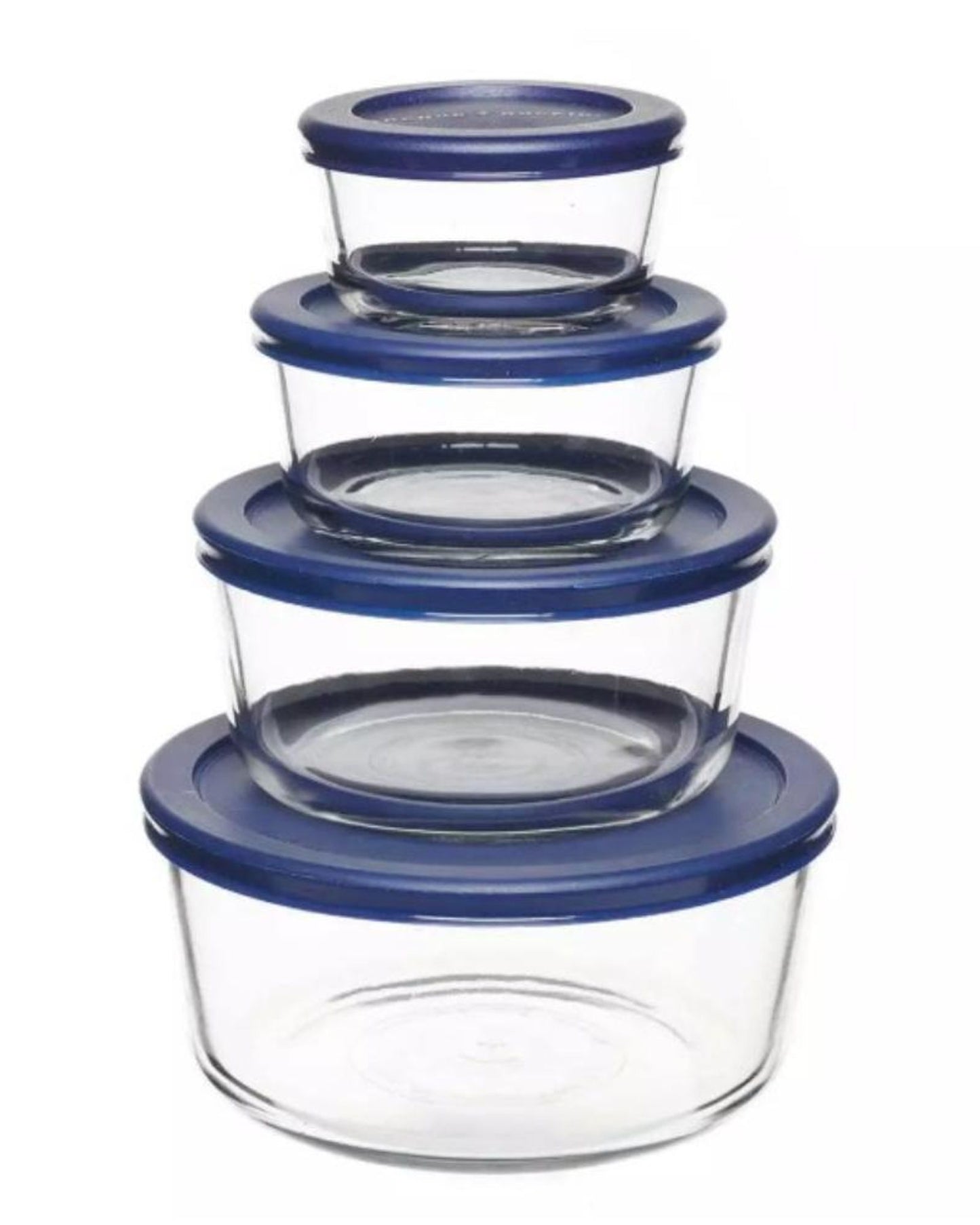 Anchor Hocking Storage Set 8Pc Glass