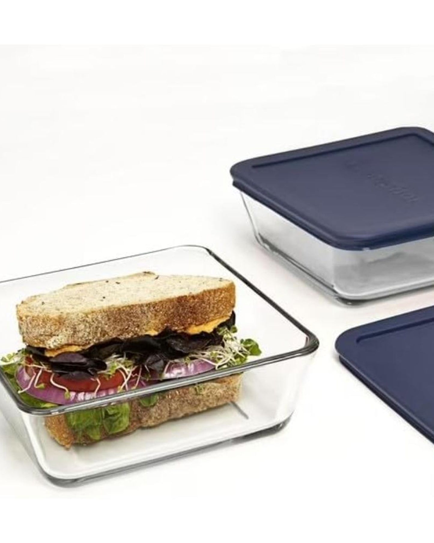 Anchor Hocking Sandwich Set 4Pc Glass