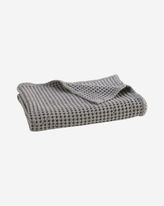 Christy "Waffle" Bath Towel Collections in Dove Grey