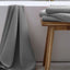 Christy Waffle Bath Towels Dove Grey