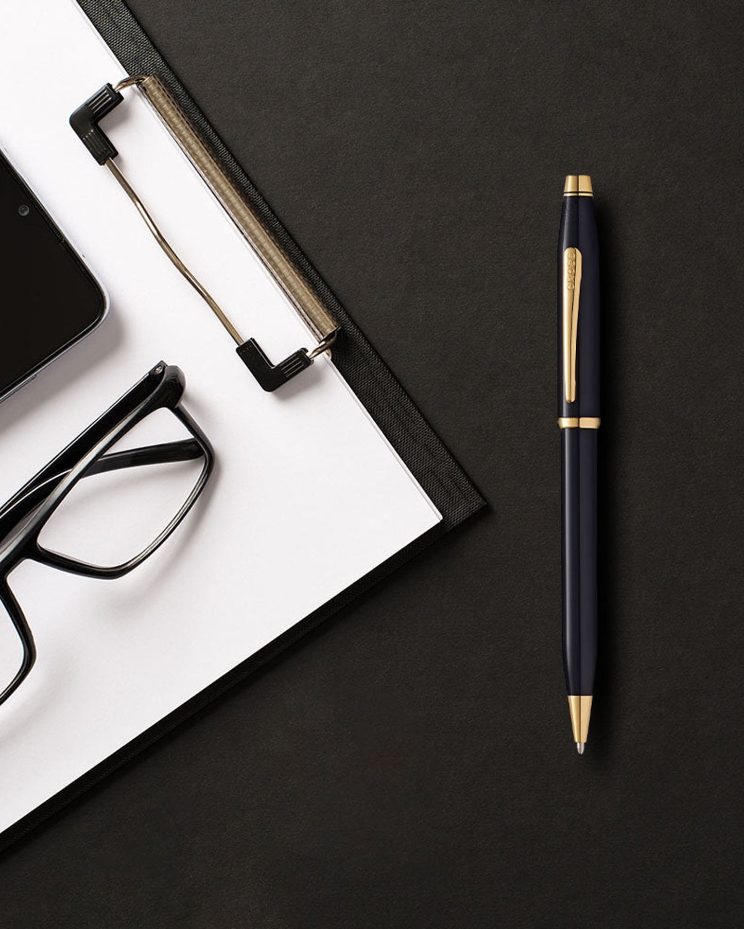 Cross Century® Ii Black Lacquer With 23Kt Gold-Plated Appointments Ballpoint Pen412WG-1