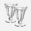 Cuisine Art Soda Lime Sundae Cup Set 190ml 2Pc