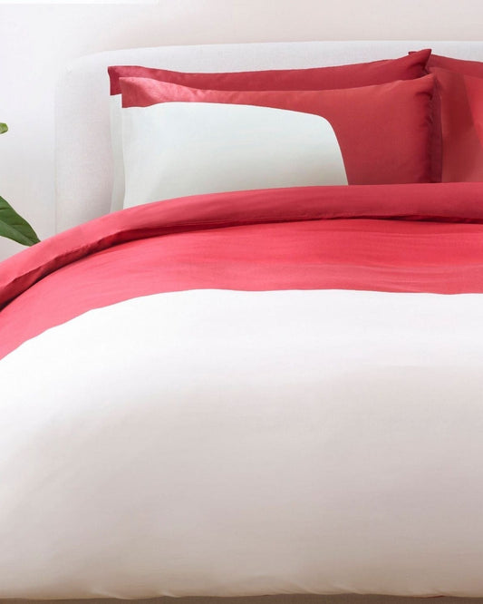 Jasper Conran "Colour Block" Duvet Cover Set in Red