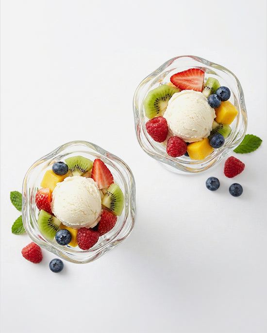 Cuisine Art Soda Lime Sundae Cup Set 190ml 2Pc