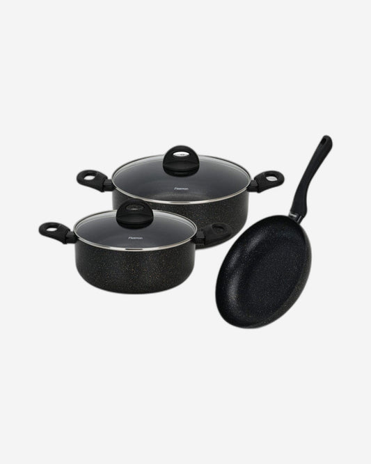 Fissman Cookware Set Promo 5 Pcs With Aluminium And Non Stick Coating