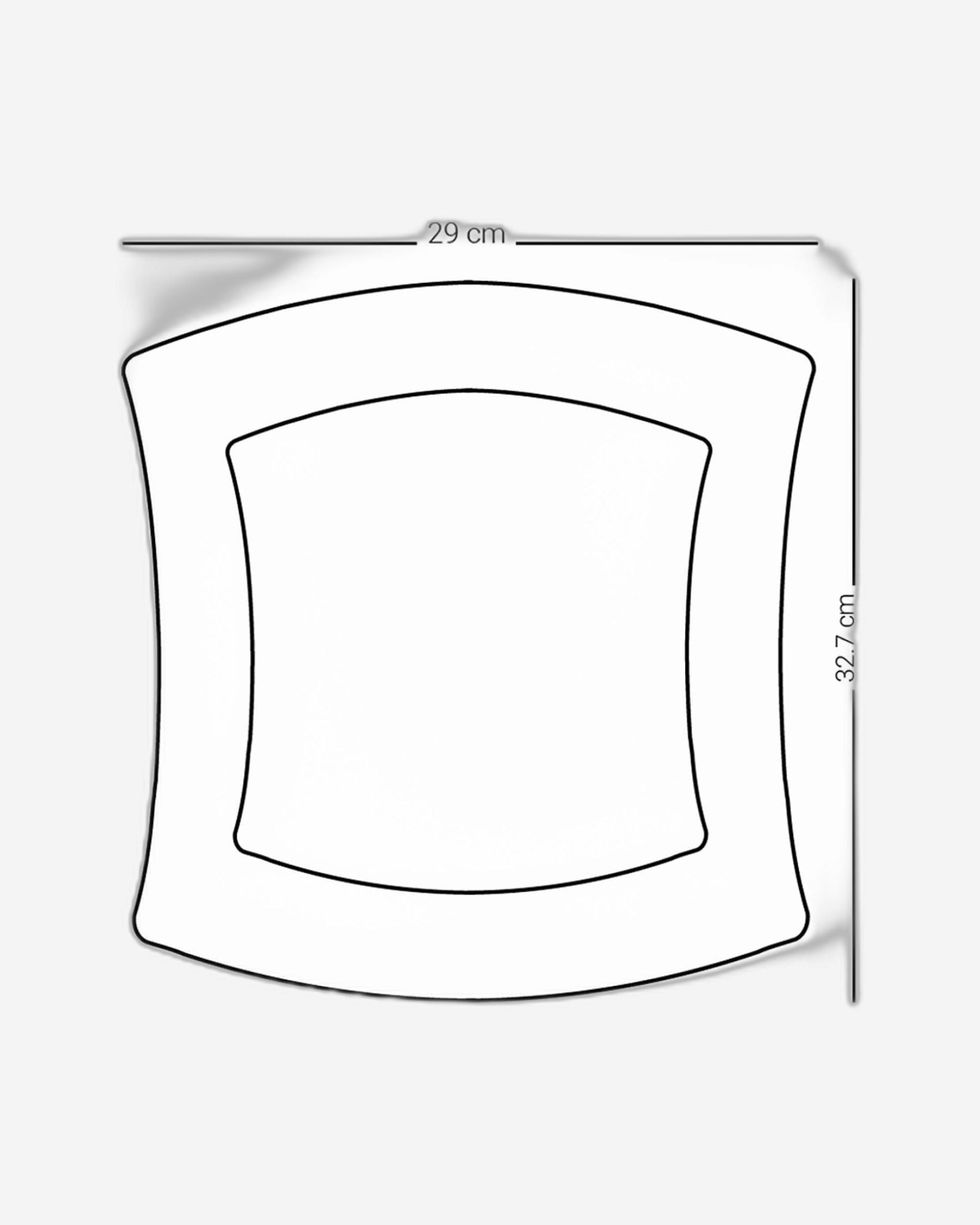 Dimlaj Melange Large Serving Plate (Gold & Black)