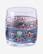 Dimlaj Melange Set of 6 Pcs Short Tumblers (Gold & Brown)