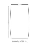 Dimlaj Melange Set of 6 Pcs Tumblers (Gold & Brown)